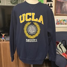 UCLA Bruins Sweatshirt Mens 2XL Blue NCAA Russell Athletic Basketball Pullover
