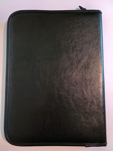 Kernsprengstoffe Design Physik Konferenz Doppelfaltung Padfolio schwarz Gemline 2700 - Bild 4 von 8