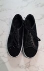 Bottega Veneta Black Woven Fabric and Leather Low Top Sneakers Sz 34.5 — photo 1