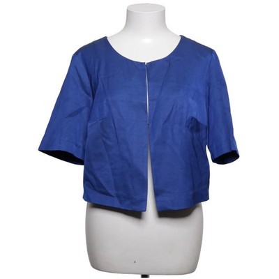 Heine, Bolero, Größe: 42, Blau, Polyester/Viskose, Einfarbig, Damen #zv3