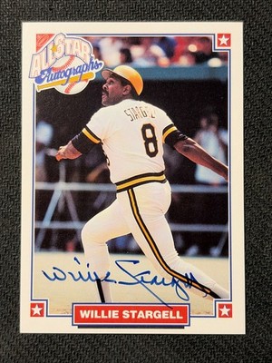 1993 Willie Stargell Nabisco All-Star Autographs