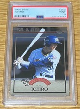 PSA9 BBM 1996 Orix Ichiro RBI King Stolen Base King Card