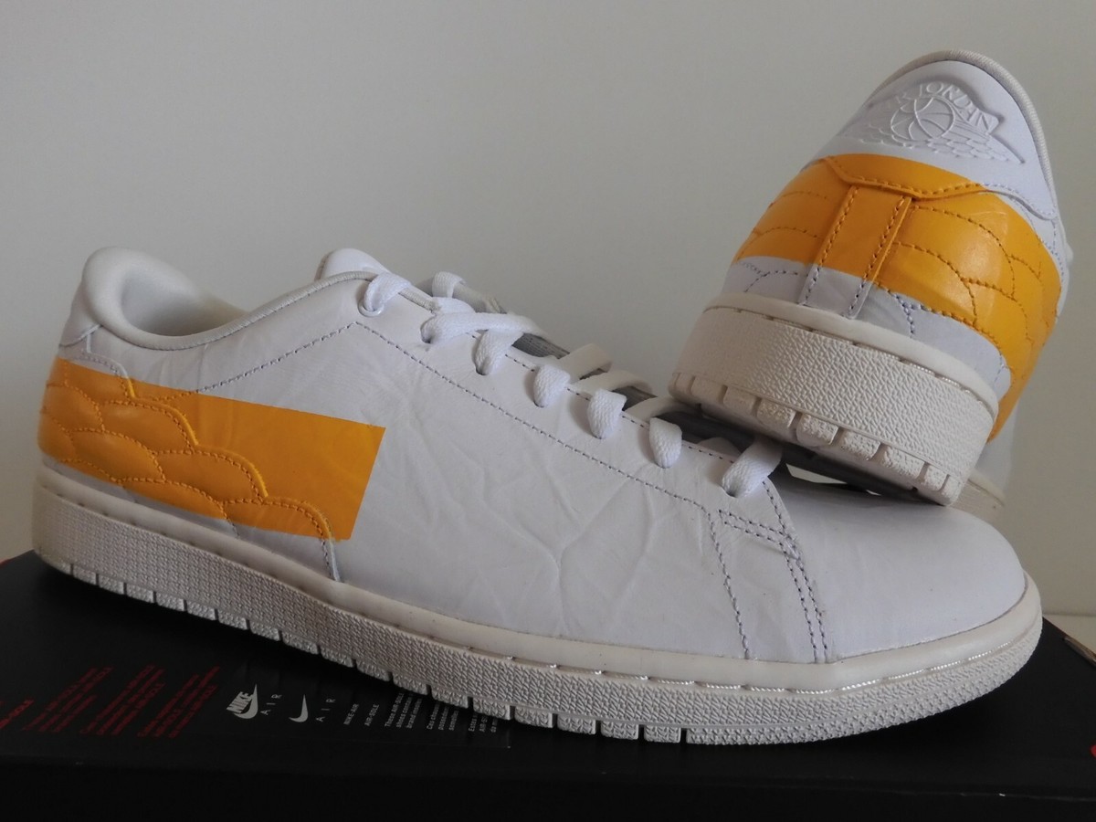 NIKE AIR JORDAN 1 CENTRE COURT RETRO 1 WHITE-UNIVERSITY GOLD NIKE AIR JORDAN 1 CENTRE COURT RETRO 1 WHITE-UNIVERSITY GOLD