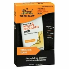 Pain Relieving Cream Neck And Shoulder Rub 1.76 oz By Tiger Balm
