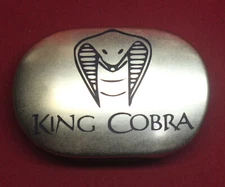 Colt Firearms King Cobra Solid Brass Belt Buckle