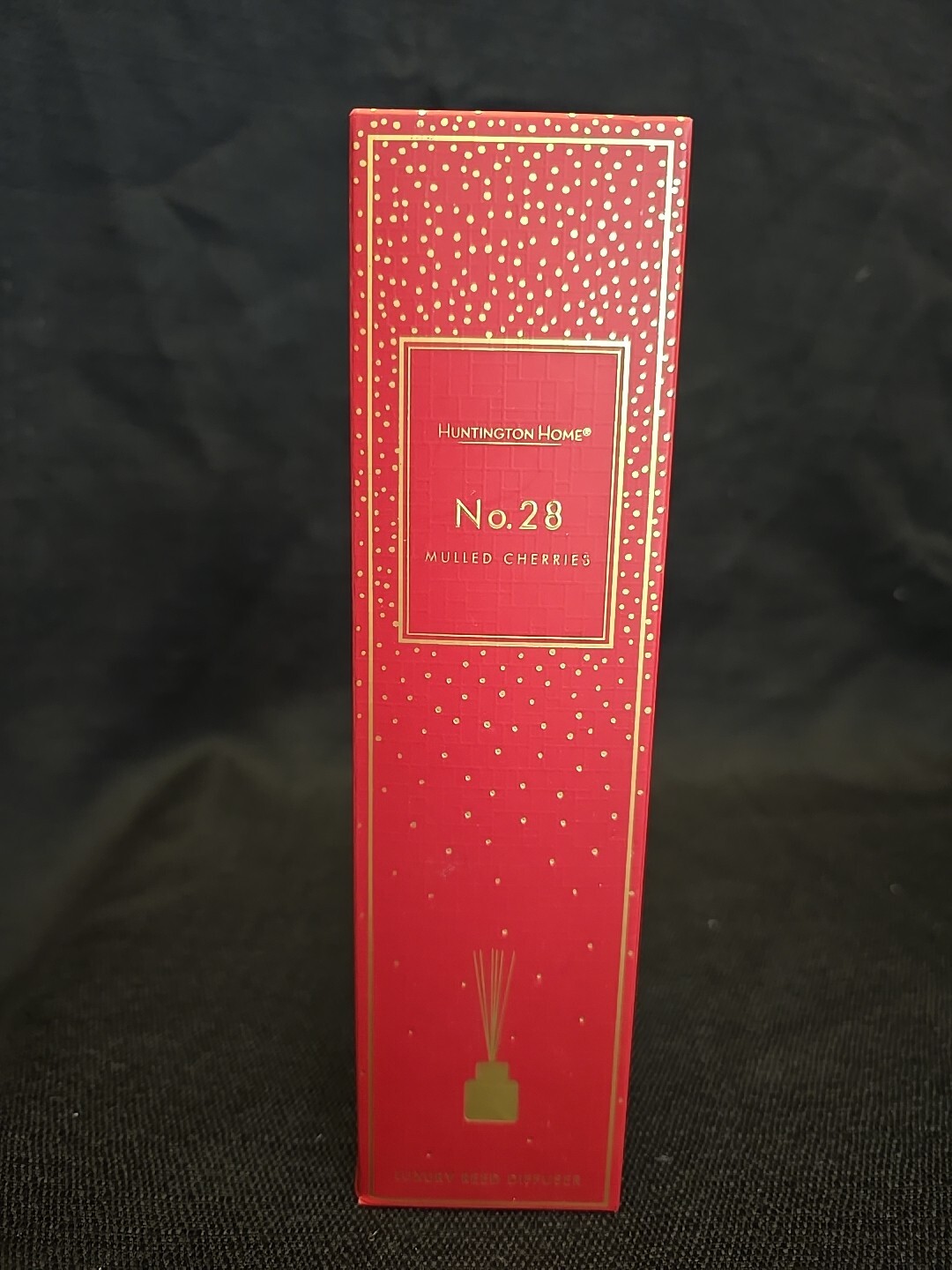 Huntington Home Mulled Cherries Luxury Reed Diffuser 1.7oz No 28-image