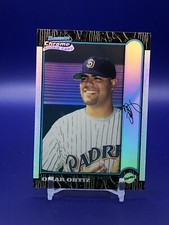 1999 Bowman Chrome Refractor #437 Omar Ortiz San Diego Padres