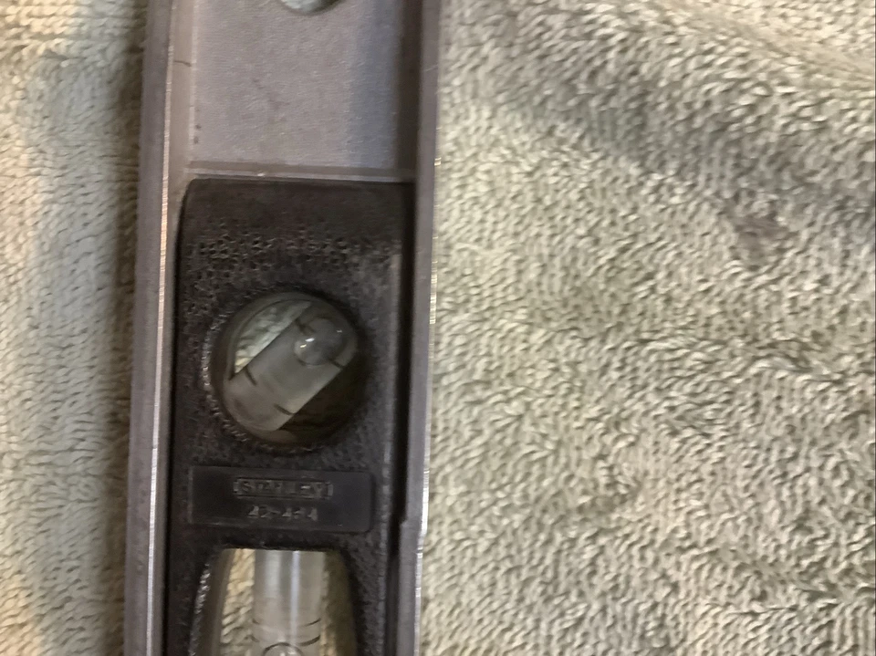 Vintage Stanley 264 Cast Aluminum 9” Torpedo Level 3 Vials 42-164 - Image 3 of 4