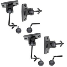 4x Wall Ceiling Speaker Mount Universal Home Theater Satellite Sound Bracket WN3