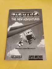 NINTENDO SNES INSTRUCTION BOOKLET FOR SNES GAME PAC MAN 2