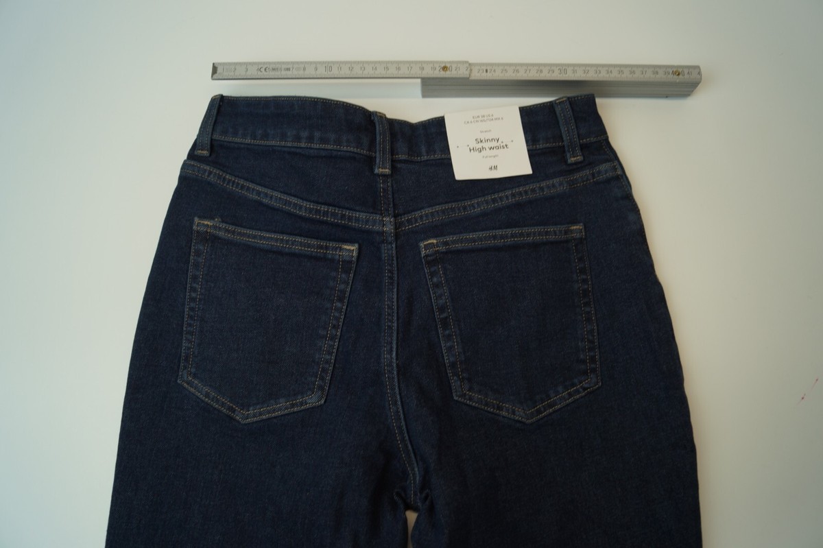 H&M Skinny High waist Damen Hose Gr. 38 | eBay 