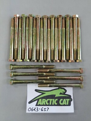 Arctic Cat 0623-657  3/8-16x4.25 Grade 8 Bolts / Hex Head Cap Screws (25)