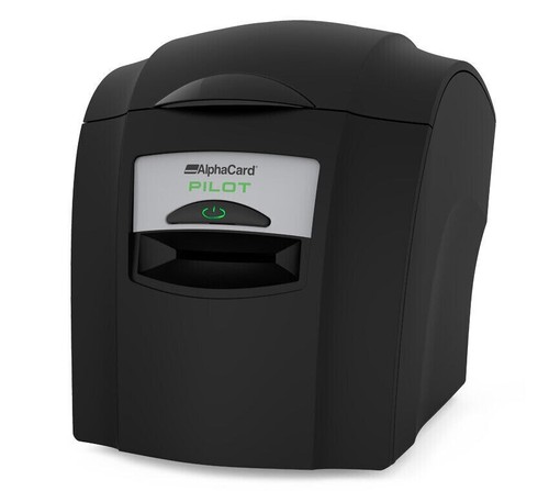 AlphaCard Pilot single-sided ID card printer. ACV-PILOT. MSRP $1,398.00