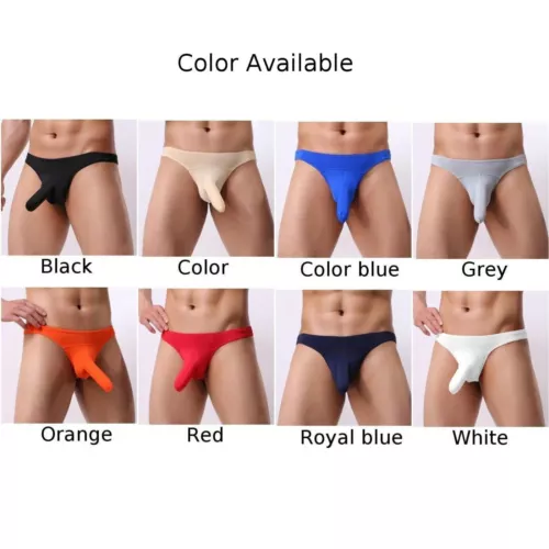 US Herren Silky Pouch Boxershorts Penishülle Trunks Unterhose Tangas Unterwäsche - Bild 4 von 27