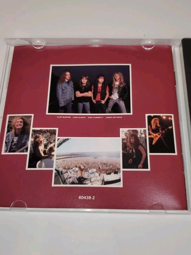 Vintage Metallica Master of Puppets Load ReLoad 3 CD Lot Elektra Record OG Metal - Imagen 8 de 14