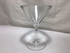 FF99 Vintage Antique Classic Crystal Glass Square Column Cocktail Wine Glass