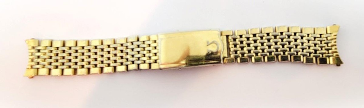 Original 14k Goldfilled OMEGA # 12 Watch Bracelet 18 mm with