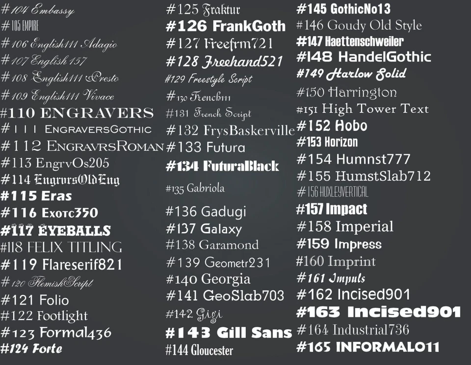 Custom Vinyl Lettering Decal UV Resistant Weatherproof Personalized Car Stickers - Image 4 of 4