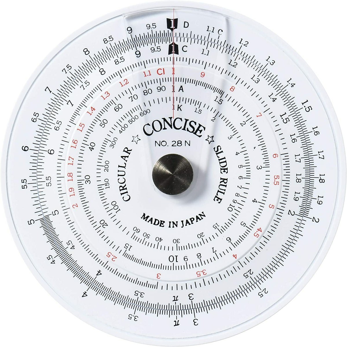 CONCISE - 航法計算盤　MODEL AN-2   CONCISE Bob's Calculators and Slide Rules - Concise