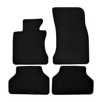 Velour FußMatten Automatten FüR BMW 5Er E60 2003-2010 4-Tlg Schwarz
