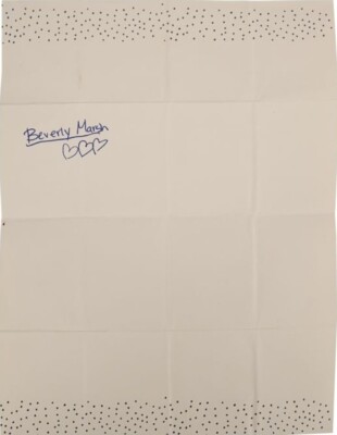 IT Chapter Two Young Ben's (Jeremy Ray Taylor) Folded Yearbook Page