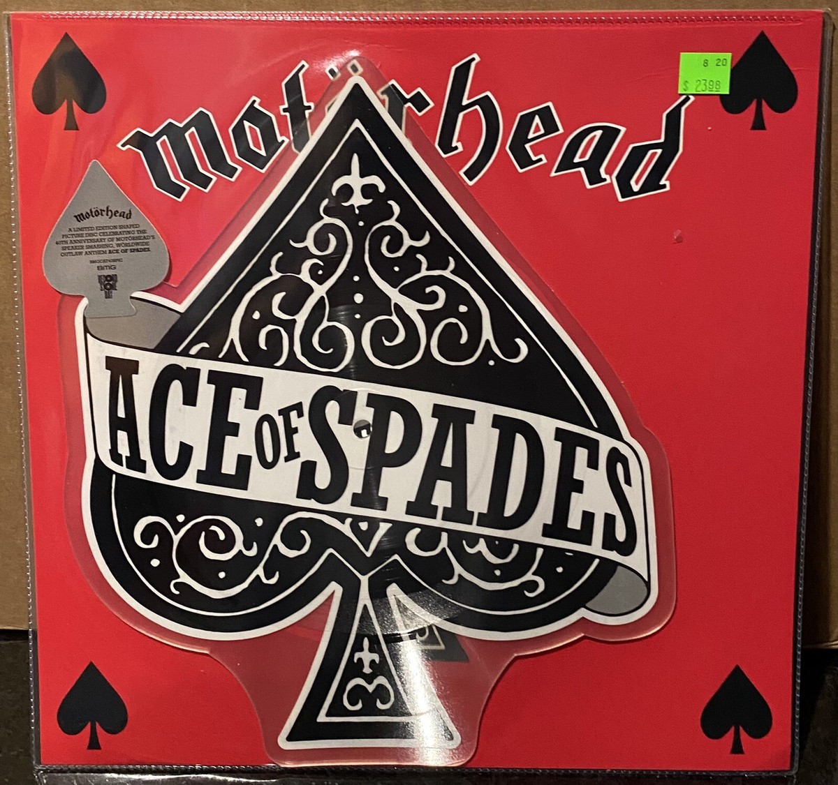 Motörhead Ace of Spades サイン入りCD Motörhead Ace of Spades サイン入りCD MOTORHEAD ACE OF SPADES