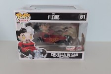 Funko Pop Rides #61 Cruella in car disney 101 Dalmatians 