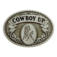 Belt Buckle Cowboy Cowgirl Native American Motorcyclist CBY-08 