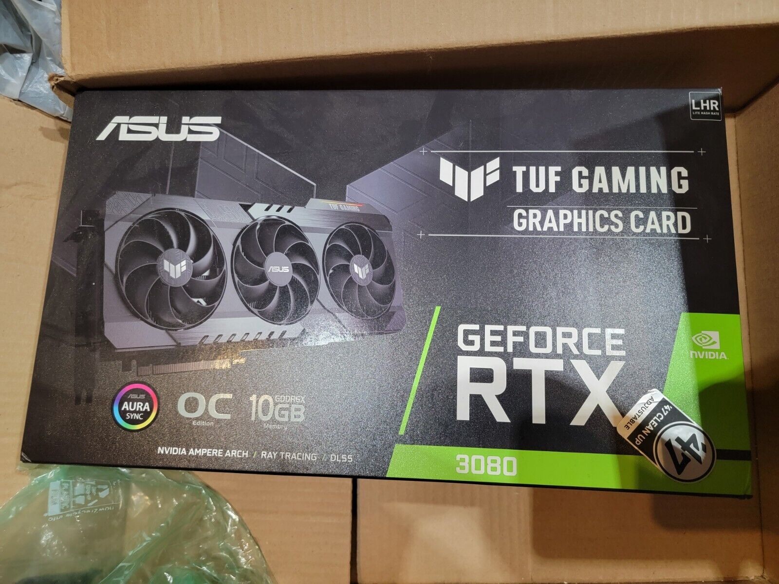 ASUS NVIDIA GeForce RTX 3080 TUF Gaming V2 10GB GDDR6X Graphics