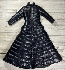 Rare B. James La "big A55 Black Coat" Puffer Long Puffy Jacket Karol G Doja Gaga