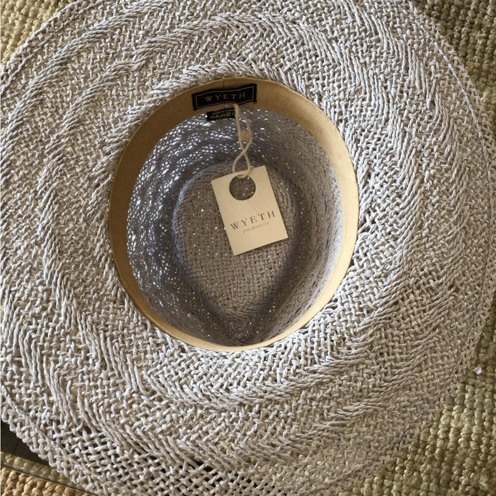 NEW! Rare Wyeth birds egg blue straw rancher | eBay display picture 2