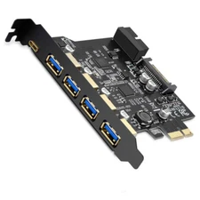 Ext. USB 3.1 Type C + Internal 19P 20pin USB3.0 +  4 USB3.0 Port PCI-e Card UASP