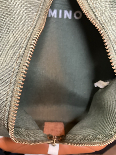 CAMINO golf sunday carry bag vintage Green & Brown Leather Trim Suede Strap - Picture 12 of 15