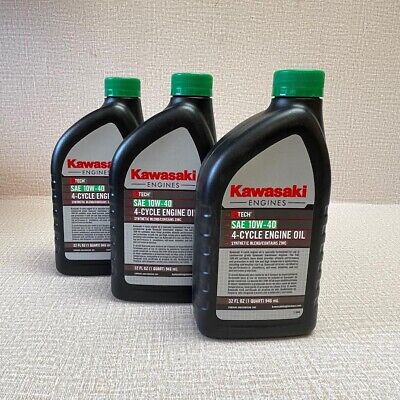 Kawasaki 99969-6296 4-Cycle Engine Oil 32oz SAE 10W-40 (3