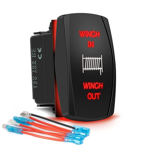 Red Backlit Lights Control Rocker Toggle Switch Button For ATV UTV ARB Carling - Imagen 75 de 80