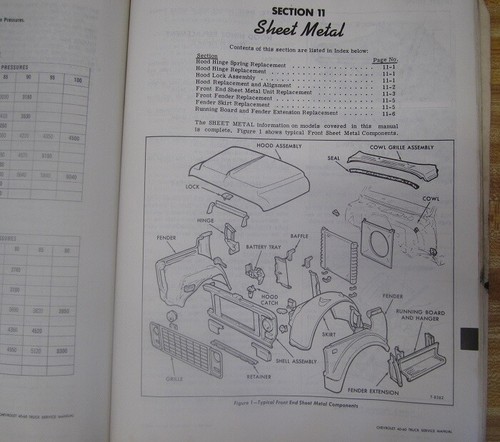 1971 Chevrolet Truck 40-60 Service Manual Shop Manua. Original - Not a Reprint - Picture 10 of 10