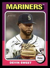 Devin Sweet 2024 Topps Heritage Mini RC #242 Seattle Mariners ESE