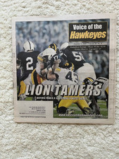 Voice of the Hawkeyes 2009 Iowa Beats Penn State Pat Angerer Binns Clayborn