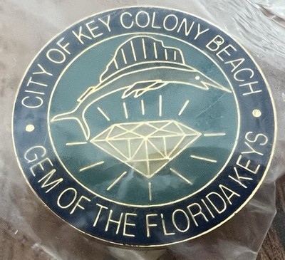 Lot of 3 Florida Keys Key Colony Beach Sailfish Lapel Pin Brand New