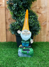Garden Ornament Gnome Fun Christmas Decor 26cm DS5338 - ELM WH