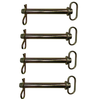 #ad #ad Four Cold Forged Tractor Hitch Pins 1 1 8quot; pin dia. 6 1 4quot; useable length $29.99