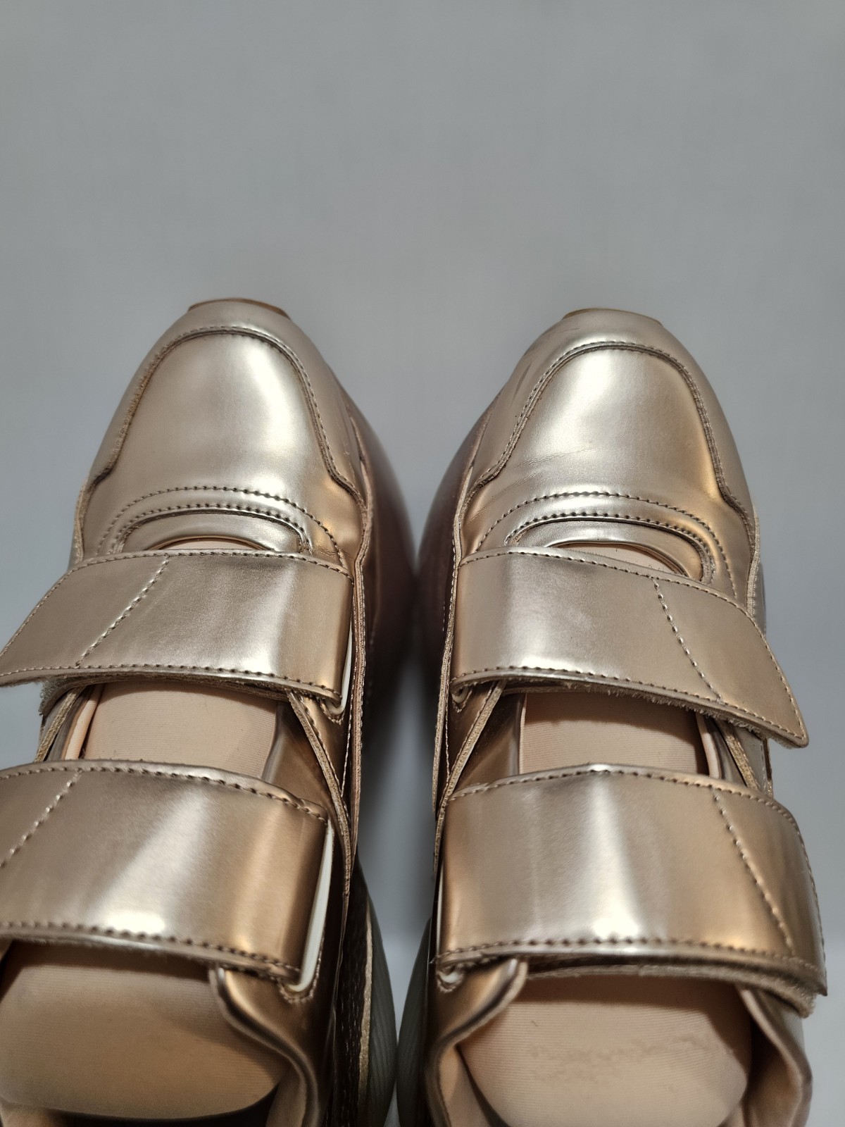 Stella McCartney Eclipse Touch Strap Sneakers Ros… - image 12