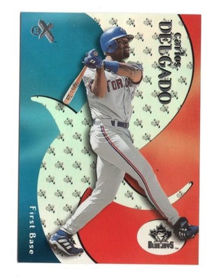 Carlos Delgado 2000 Fleer Skybox E-X #23 Toronto Blue Jays Baseball Card NM B2G2