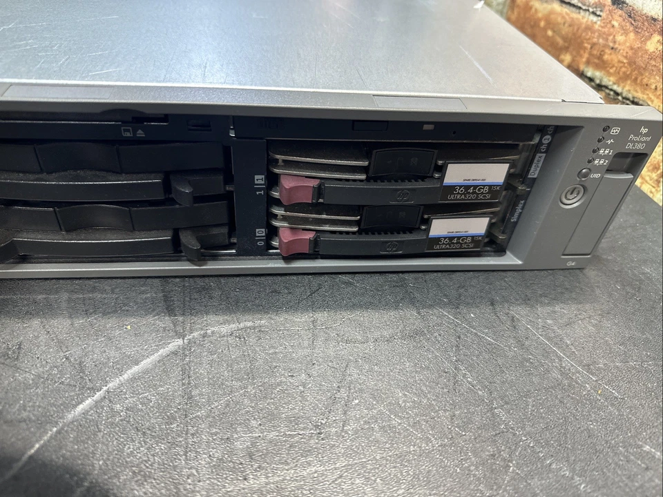 HP ProLiant DL380 G4 | Series Media Convergence Server 8Gb Ram - Image 2 of 4