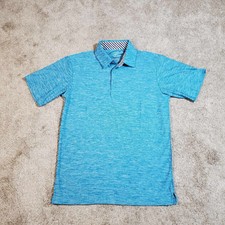 Men's Performance Polo Golf Shirt Quick Drying Moisture Wicking 4-Way Stretch