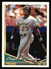 1994 Topps #518 Lloyd McClendon Pirates 8 - NM/MT