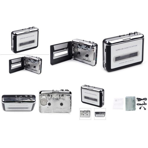 Seamless Tape to MP3 Conversion USB Cassette Player with Enhanced Sound - Picture 12 of 14