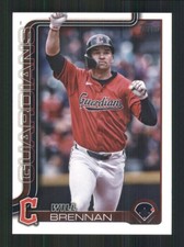 2025 Topps #240 Will Brennan Cleveland Guardians 38401