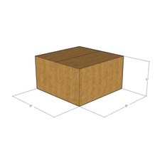 20 9x9x5 Kraft Brown Corrugated Shipping Boxes 32 ECT Single-Wall New
