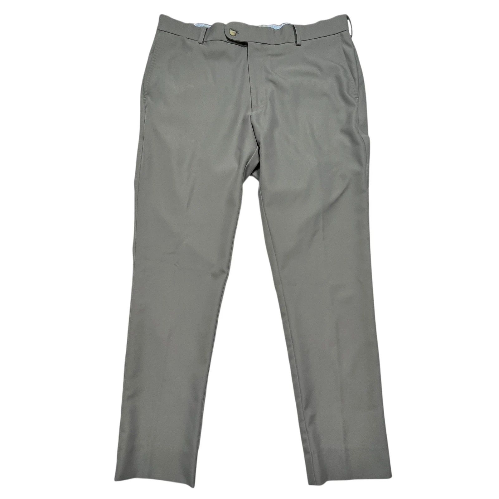 Peter Millar Durham High Drape Performance Mens Golf Pants Gray MS19EB78FB
